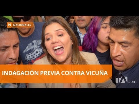 Fiscalía abrió indagación previa en contra de la vicepresidenta de Vicuña - Teleamazonas