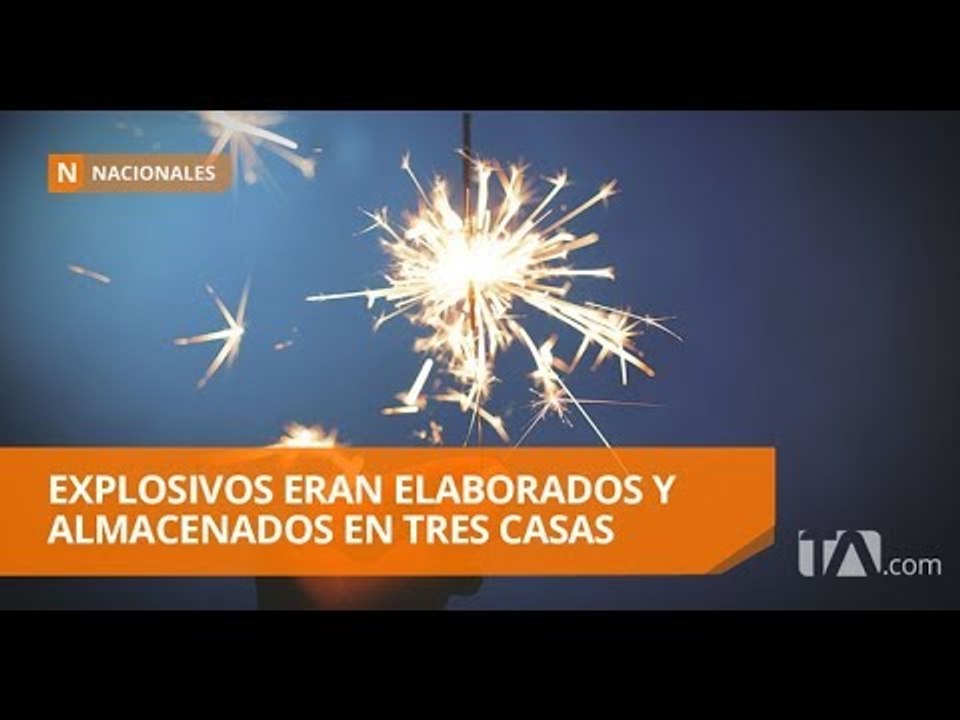 Un millón de camaretas fueron decomisadas en el Sur de Guayaquil - Teleamazonas