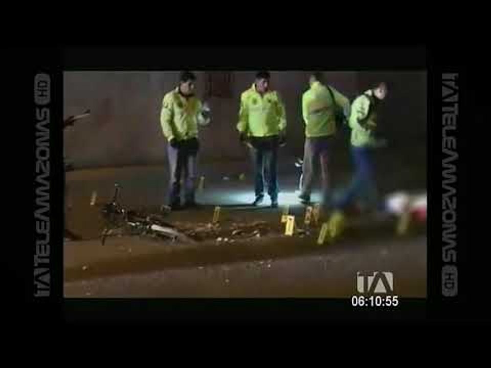 Motociclistas asesinan a hombre con más de 20 disparos