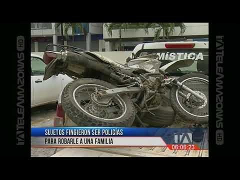 Sujetos fingieron ser policías para robarle a una familia