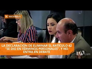 Télécharger la video: La Comisión de Derechos Colectivos analiza la LOC artículo por artículo - Teleamazonas