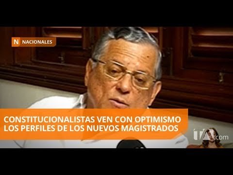 Perfiles para Corte Constitucional son bien vistos por expertos - Teleamazonas