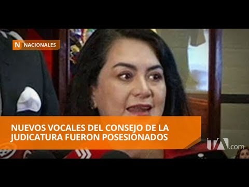 Vocales del Consejo de la Judicatura fueron posesionados en la Asamblea - Teleamazonas