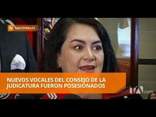 Tải video: Vocales del Consejo de la Judicatura fueron posesionados en la Asamblea - Teleamazonas