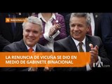 Reacciones en el Ejecutivo tras renuncia de Vicuña - Teleamazonas