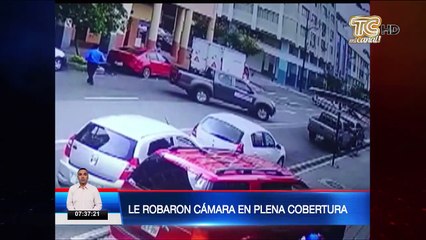 Fotógrafo de diario guayaquileño víctima de robo