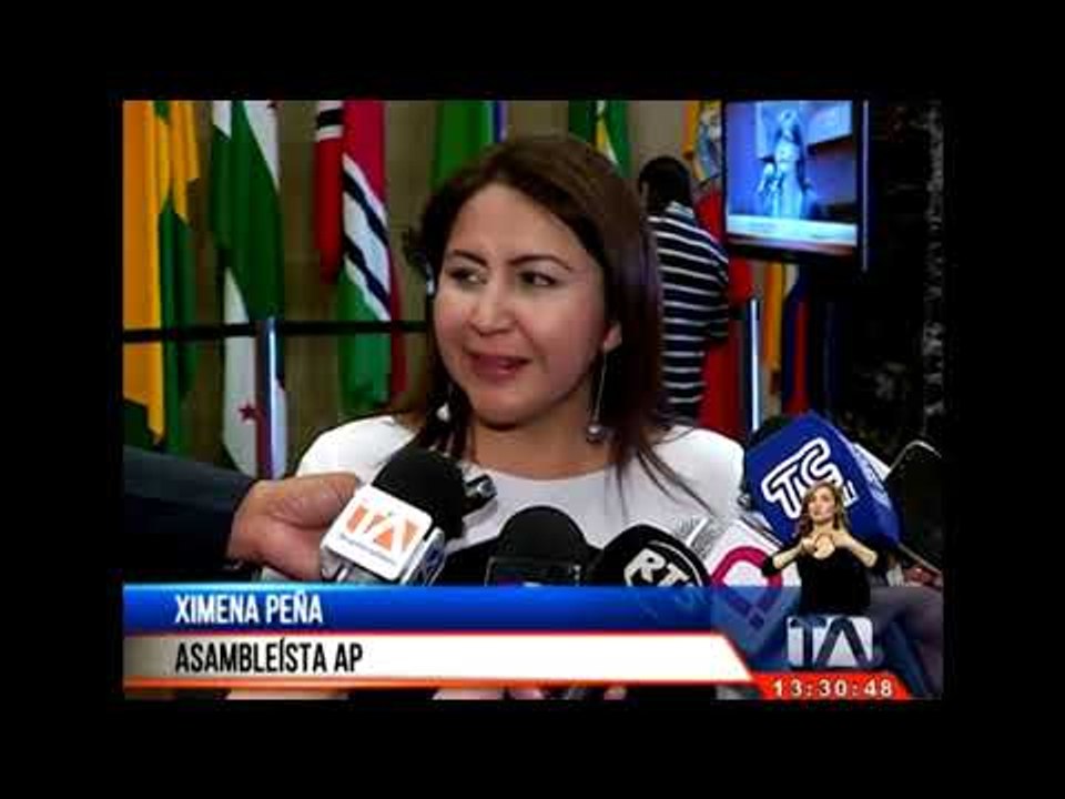 La Asamblea conocerá el jueves el pedido de licencia de Vicuña -Teleamazonas