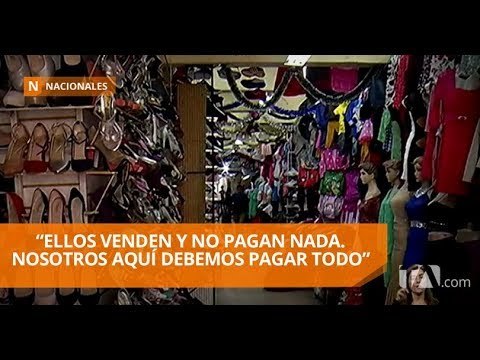 Malestar por vendedores informales en Centros Comerciales del Ahorro - Teleamazonas