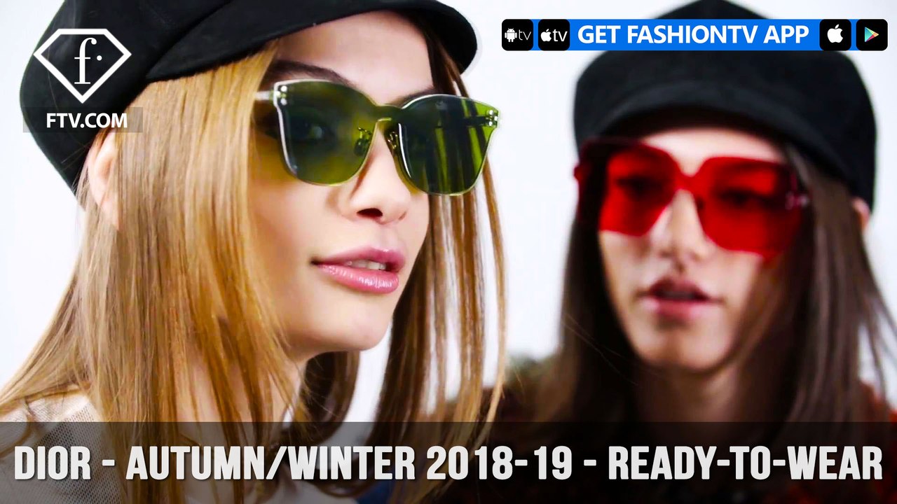 Backstage at the Dior Autumn/Winter 2018-2019 Ready-to-Wear Show | FashionTV | FTV