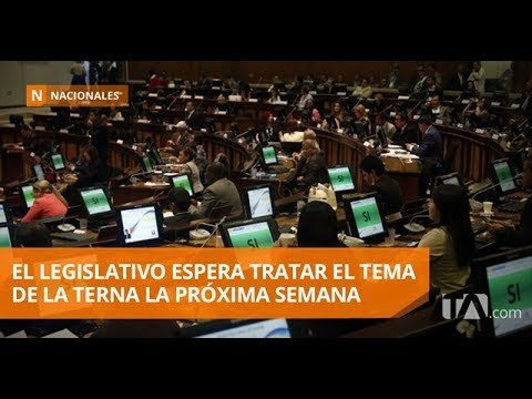 La terna para elegir al nuevo Vicepresidente está en la Asamblea - Teleamazonas