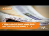 Aprueban informe para segundo debate de reformas a Ley de Comunicación - Teleamazonas