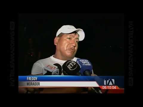 El cuerpo de un hombre fue abandonado en la vía Durán - Tambo