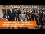 Ecuador recibirá tres desembolsos desde China -Teleamazonas