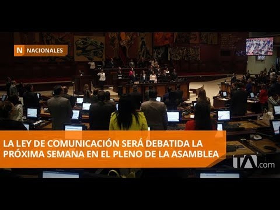 La próxima semana será el segundo debate de la LOC - Teleamazonas