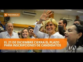 Cynthia Viteri es la primea candidata en inscribirse para la Alcaldía de Guayaquil - Teleamazonas