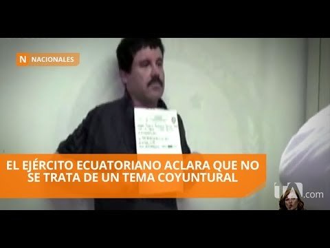 El Ejército se pronunció sobre las declaraciones del exsocio del Chapo - Teleamazonas