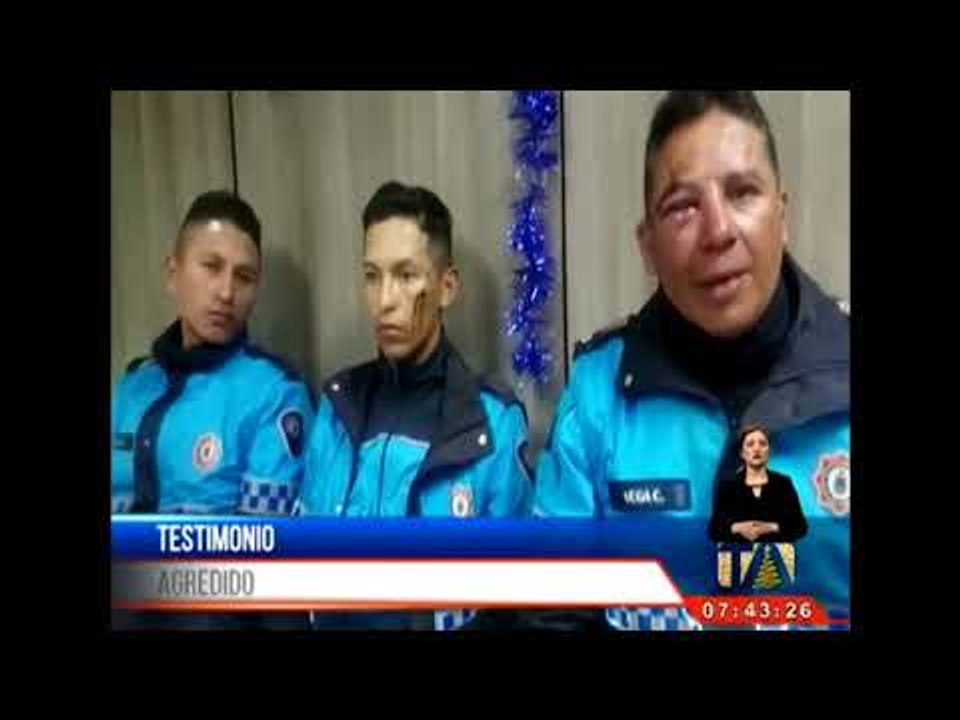 Cuerpo de Agentes Metropolitanos fueron agredidos en La Marín -Teleamazonas