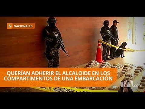 Agentes antinarcóticos incautaron 244 paquetes de cocaína - Teleamazonas