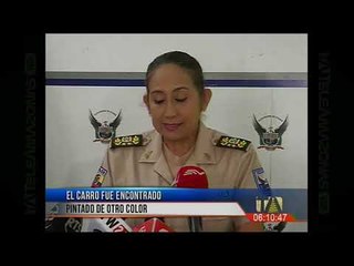 Roban un vehículo al pie de un UPC