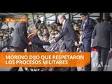 Moreno y Sonnenholzner encabezaron posesión de nueva cúpula militar - Teleamazonas