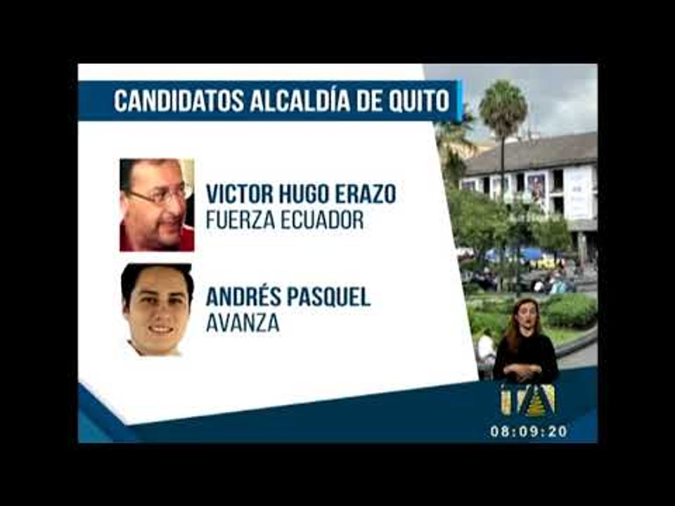 17 candidatos postulan para ser alcaldes de Quito -Teleamazonas