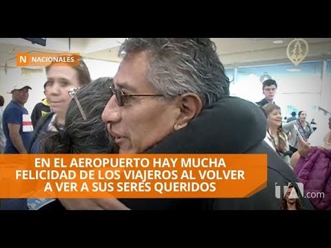 Ecuatorianos regresan al país desde distintas partes del mundo - Teleamazonas