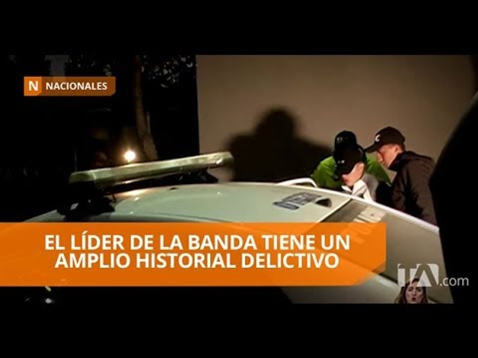 Seis integrantes de una banda delictiva fueron detenidos  - Teleamazonas