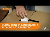 Durán es el cantón en Guayas con más candidatos a la alcaldía  - Teleamazonas