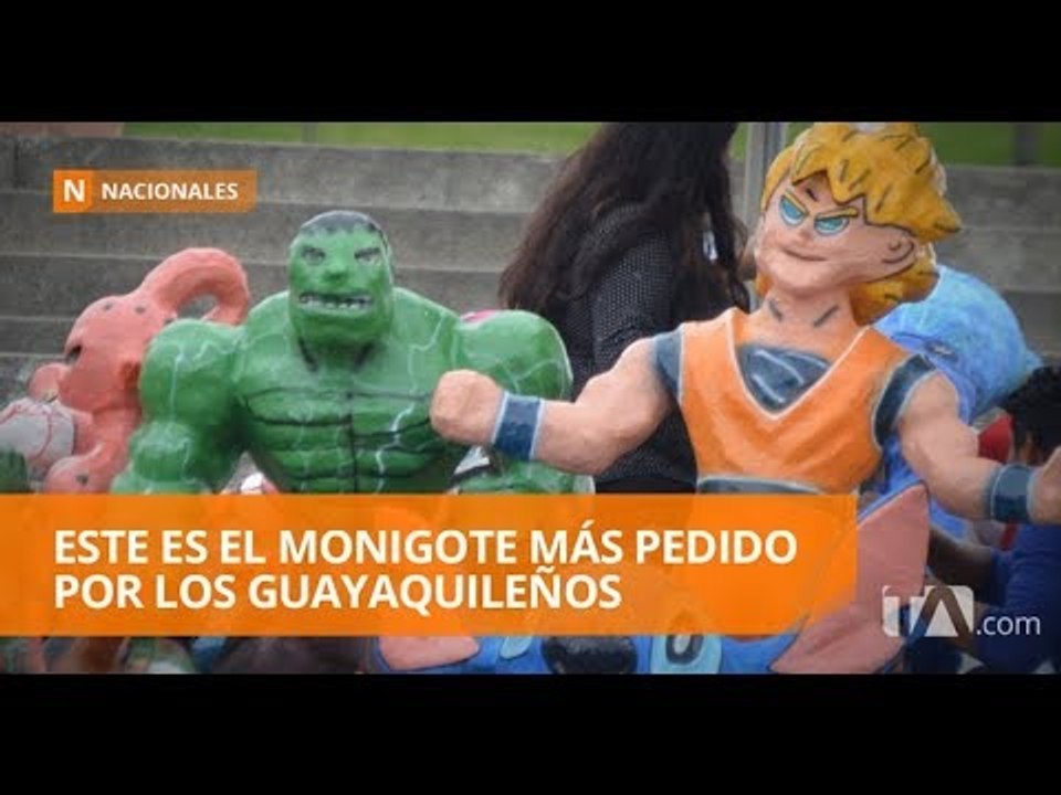 La tradición de la venta de monigotes se toma las ciudades del país - Teleamazonas