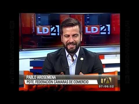 Entrevista a Pablo Arosemena, presidente de la Federación de Cámaras de Comercio