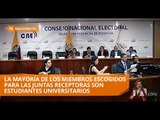 CNE sorteó a los miembros de juntas receptoras del voto en todo el país - Teleamazonas