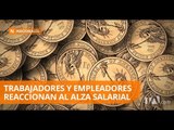 Inconformidad en alza salarial en trabajadores y empleadores - Teleamazonas