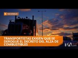 Transportistas anuncian la paralización de sus actividades - Teleamazonas