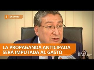 CNE calcula más de 17 mil artículos propagandísticos anticipados - Teleamazonas