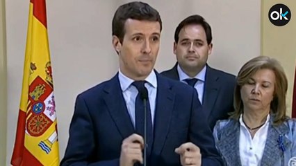 Casado no descarta ningún mecanismo parlamentario contra Sánchez