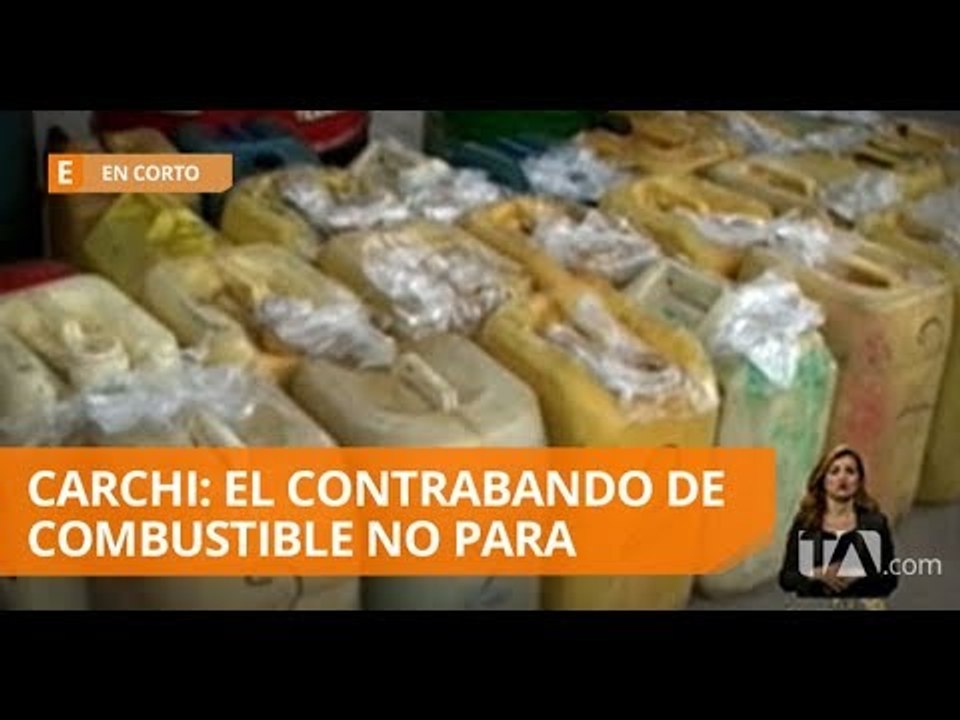 Continúa el contrabando de combustible pese al alza - Teleamazonas