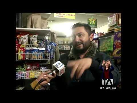 Cámaras de seguridad registran intento de robo a local comercial en el norte de Quito -Teleamazonas