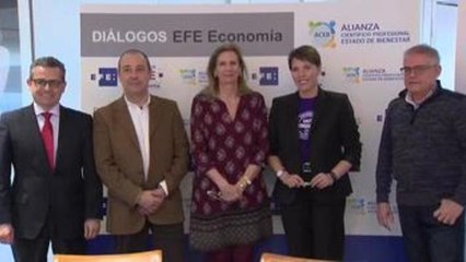 Agentes sociales reclaman proteger el Estado del bienestar del "vaivén" político