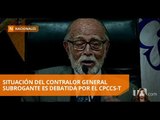 CPCCS-T debate internamente la situación del Contralor General - Teleamazonas
