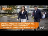 Ana Galarza presentó impugnación en la Fiscalía - Teleamazonas