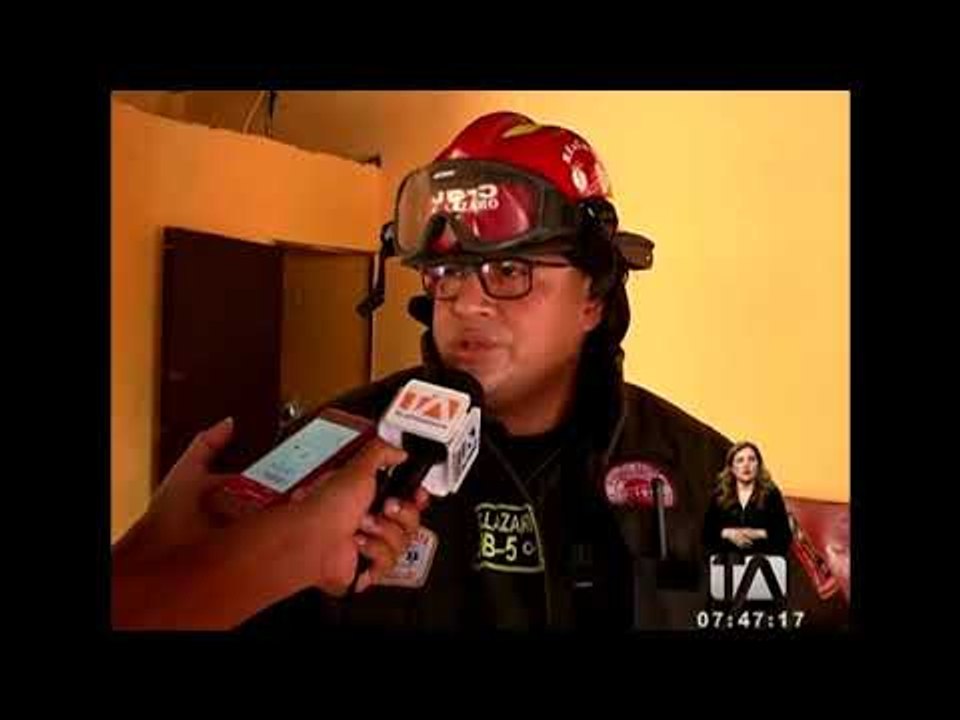 Se registró incendio en otra clínica de rehabilitación clandestina  -Teleamazonas