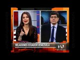 Entrevista al canciller José Valencia, sobre relaciones diplomáticas con Venezuela