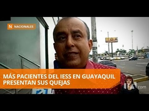 Pacientes del IESS denuncian que deben esperar horas por atención - Teleamazonas