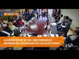 Se instaló la mesa de seguridad electoral - Teleamazonas