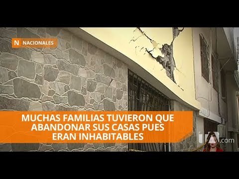 Construcción de estación del metro habría causado daños en 200 casas - Teleamazonas