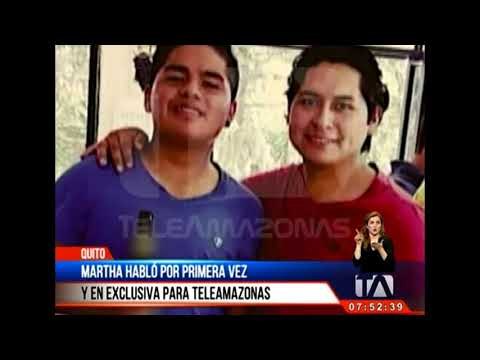 Martha habló por primera vez y en exclusiva para Teleamazonas -Teleamazonas
