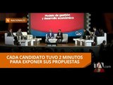 Cinco de 18 candidatos a la alcaldía acudieron a debate - Teleamazonas