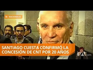 Tải video: Consejero presidencial confirmó la concesión de CNT - Teleamazonas