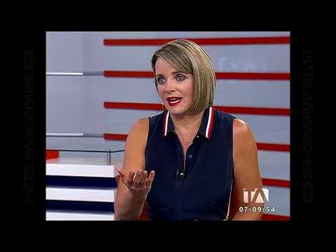 Entrevista a la Fiscal General Ruth Palacios, sobre hechos de violencia en Ecuador