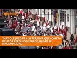 Se realizó marcha denominada “Una Ibarra segura y solidaria” - Teleamazonas